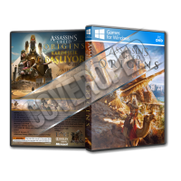 Assassins Creed Origins V2 Pc Game Cover Tasarımı (Dvd cover)